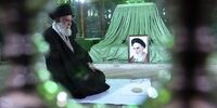 تصویری از فاتحه خوانی رهبر انقلاب بر مزار شهید سردار طهرانی مقدم

