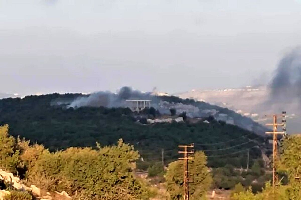 حمله موشکی از جنوب لبنان به پایگاه‌های اسرائیل 