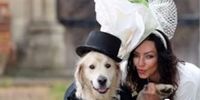 گزارش تصویری از ازدواج زن انگلیسی با سگش