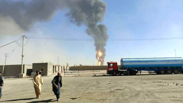 اعزام آتش‌نشانان مشهدی به مرز ایران و افغانستان