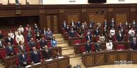 مجلس ارمنستان به احترام رئیسی شهید و یارانش یک دقیقه سکوت کرد