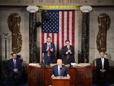 تصاویر| سخنرانی ترامپ در کنگره