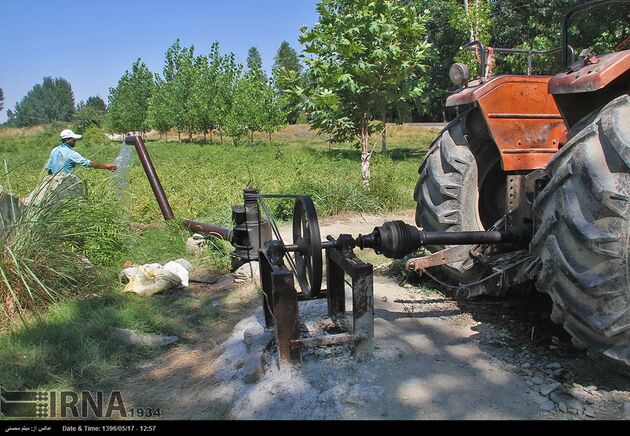 حفر چاه های غیرمجاز در گلستان