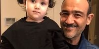 ویدئویی دیدنی از آقای بازیگر و دخترش + فیلم