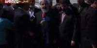 روحانی: این باران نعمت است اما باید آن را مدیریت کنیم +فیلم