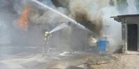 حریق در شهرک صنعتی شوش مهار شد