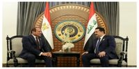 دیدار السودانی و السیسی در حاشیه اجلاس بغداد