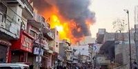 آتش‌سوزی گسترده در یک کارخانه رنگ / دست‌کم ۱۱ نفر کشته شدند