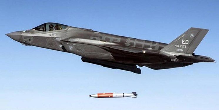 آمریکا پرتاب بمب هسته‌ای با جنگنده اف-۳۵ را تمرین کرد + فیلم