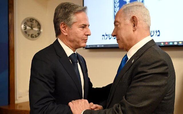 دیدار وزیر خارجه آمریکا با نتانیاهو/ وعده مهم واشنگتن به نخست وزیر اسرائیل 