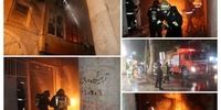 آتش‌سوزی گسترده در مغازه شارژ سیلندر گاز در شیراز