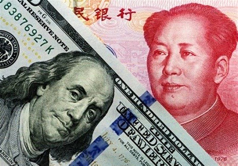 آب رفتن ارزش دلار آمریکا در برابر یوان چین
