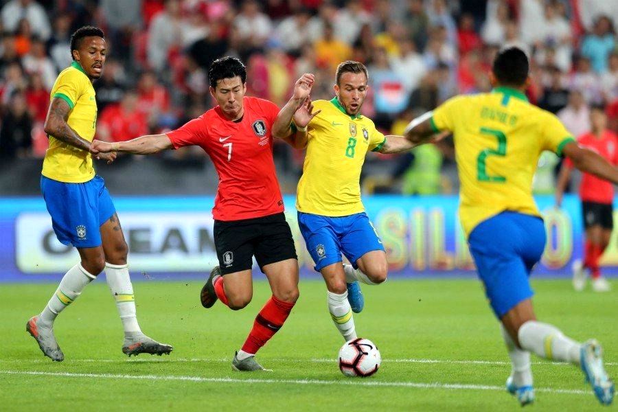 خلاصه بازی برزیل - کره جنوبی در جام جهانی + فیلم