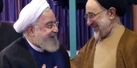 احوالپرسی تلفنی روحانی از خاتمی 