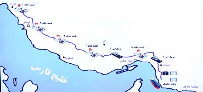 ایران تنگه هرمز را دور زد / افتتاح خط لوله نفت گوره به جاسک