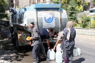 قیمت یک تانکر آب در این مناطق میلیونی شد