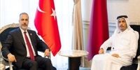 تاکید ترکیه بر مخالفت قاطعانه با تهدید امنیت قطر و منطقه 