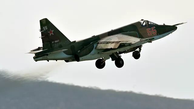 جنگنده-بمب افکن ارتش روسیه سقوط کرد