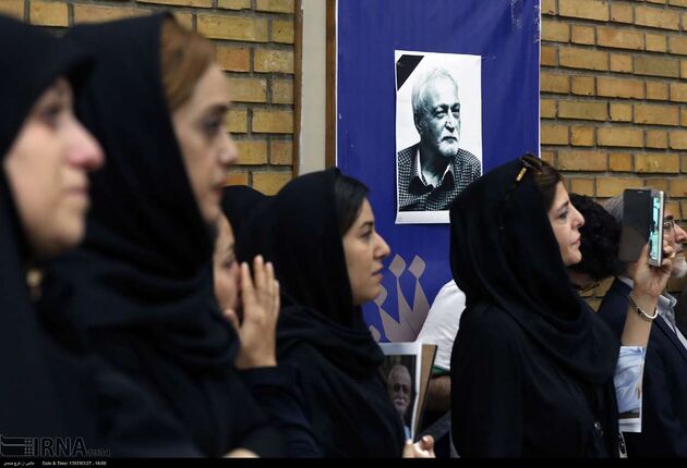 مراسم تشییع پیکر قانعی راد