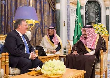 رئیس «سیا» با شاه سعودی دیدار کرد