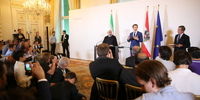 روحانی: دیدگاه ایران و اتریش درباره برجام مشترک است /تا پیروزی نهایی در کنار سوریه هستیم
