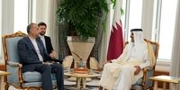 پیام امیر قطر به ابراهیم رئیسی