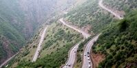 جاده چالوس از ساعت 11 یک طرفه شد 