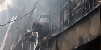 آتش سوزی گسترده در «ناصر خسرو» تهران