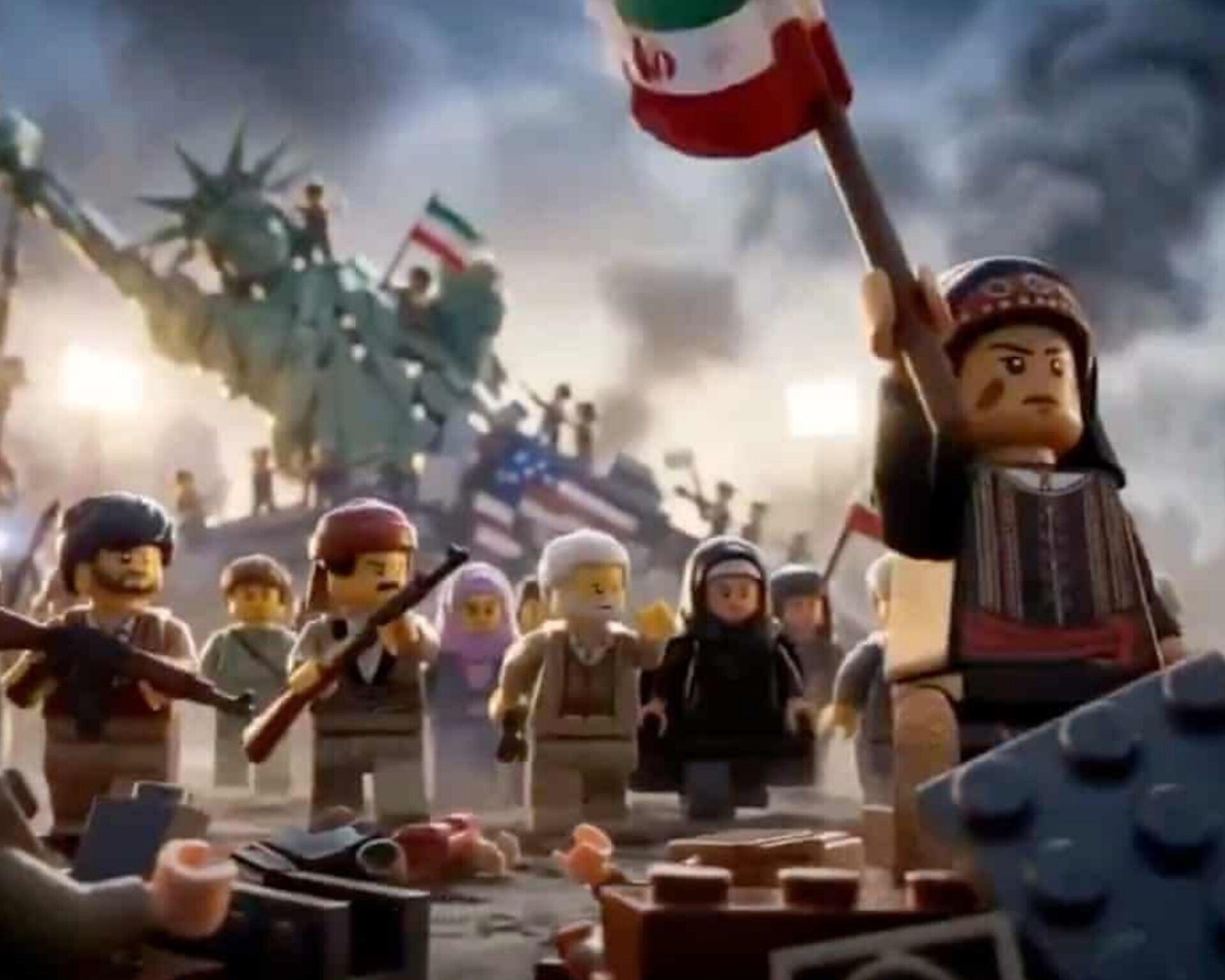 غوغای نسل Z ایران علیه ترامپ در بحبوحه جنگ ایران و آمریکا | ویدئوهای لگویی ساخته‌ شده با هوش مصنوعی چطور وایرال شد؟ 