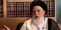 عکسی از مرجع تقلید معروف در حال پذیرایی از زائران اربعین