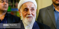 حسن خمینی، ظریف و زنگنه در مراسم محمد ناطق نوری +تصاویر
