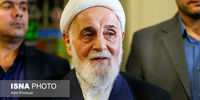 حسن خمینی، ظریف و زنگنه در مراسم محمد ناطق نوری +تصاویر