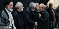 حدادعادل و برادر همسر رهبر شهید انقلاب در کنار هم/ وزیر اطلاعات دولت روحانی  هم بود/ تصاویری از چهره های سیاسی در مراسم یادبود شهدای خانواده رهبر انقلاب