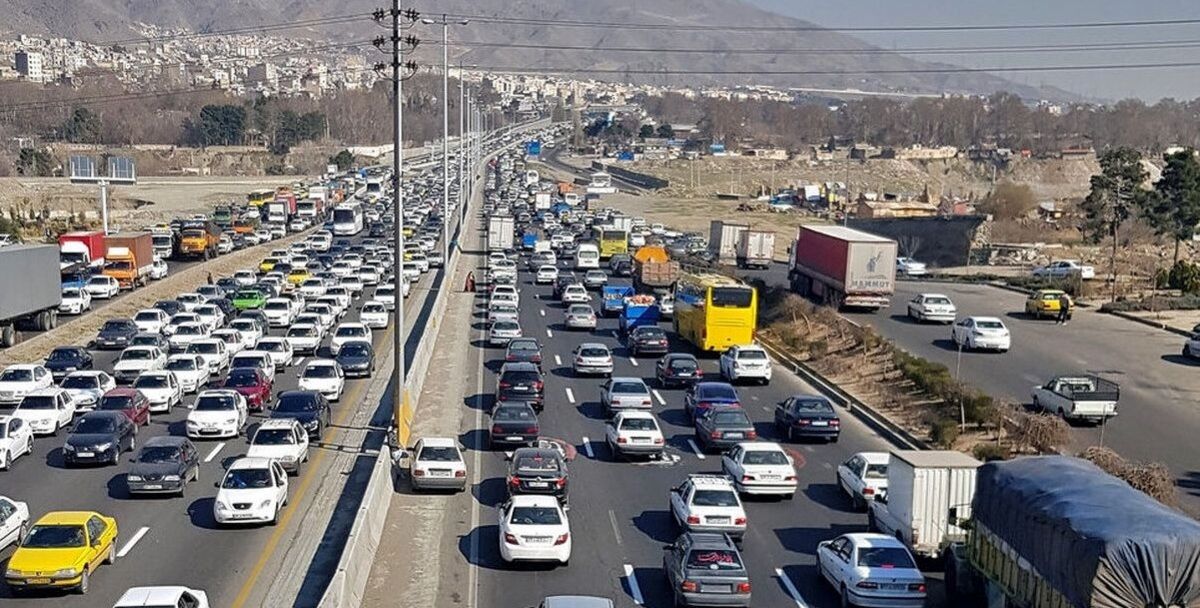 وضعیت ترافیکی جاده های چالوس و هراز