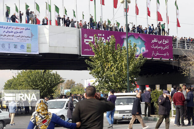 تصاویر حوادث بنزینی اخیر؛ از اعتراض تا آشوب و آسیب به اموال عمومی