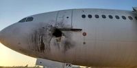 حمله موشکی به هواپیمای مسافربری در فرودگاه عراق