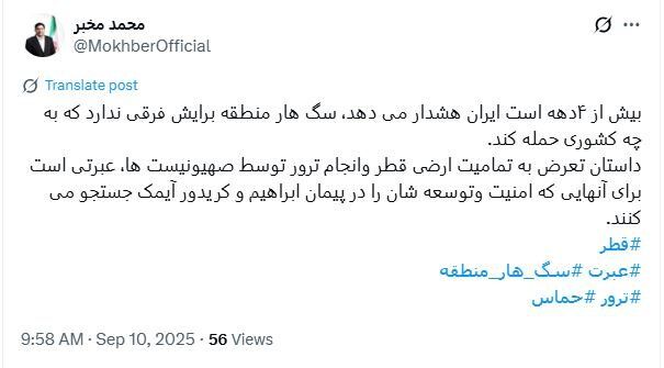 مخبر: سگ هار منطقه برایش فرقی ندارد که به چه کشوری حمله کند 2