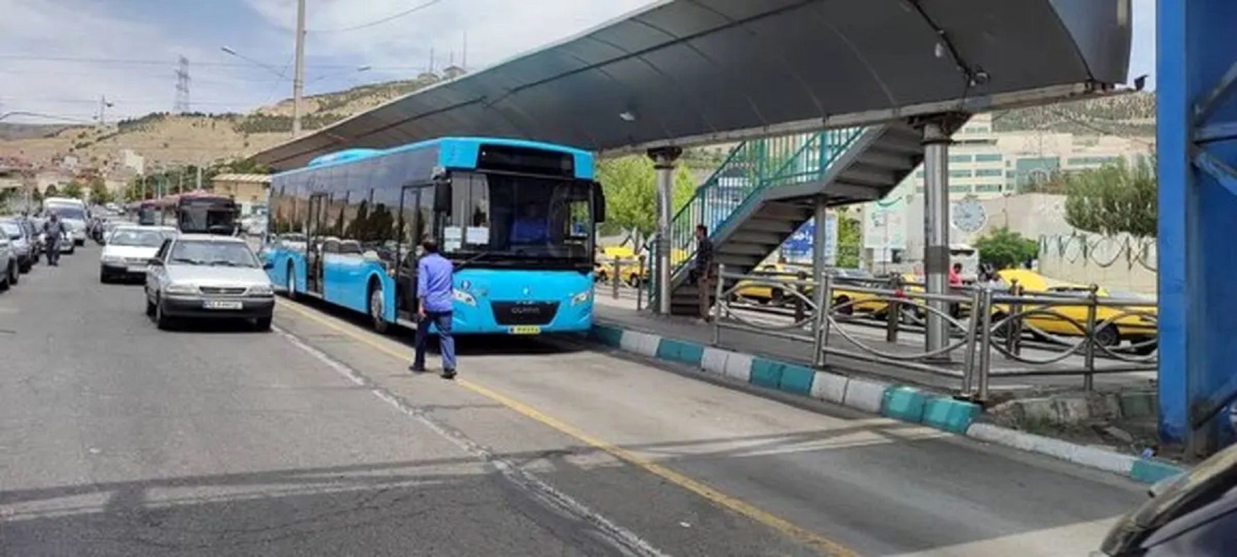 اتوبوس های جدید در این خط اتوبوسرانی پایتخت