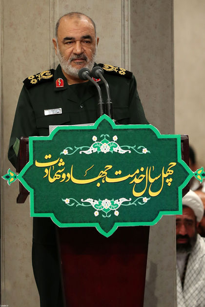 تصاویر دیدار هزاران نفر از بسیجیان با مقام معظم رهبری