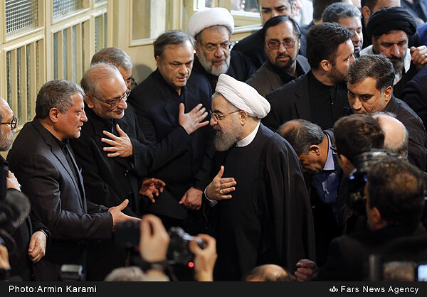 مراسم وداع با پیکر آیت الله هاشمی رفسنجانی