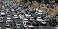ترافیک سنگین در آزادراه قزوین- کرج و کرج-تهران
