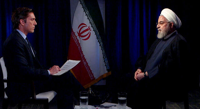 روحانی در گفت و گو با شبکه تلویزیونی ای‌بی‌سی: لازم نیست اروپا واسطه ما و آمریکا باشد، خودمان مذاکره بلدیم