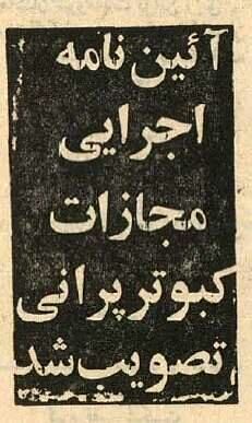مصوبه کفتربازی در هیات دولت تصویب شد! +عکس