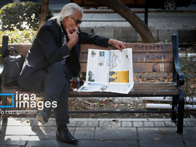 تصاویر| مکث بر نیمکت‌های پایتخت