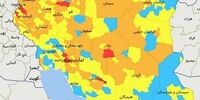 آخرین رنگ‌بندی کرونایی شهرهای کشور/تعداد شهرهای قرمز بالا رفت