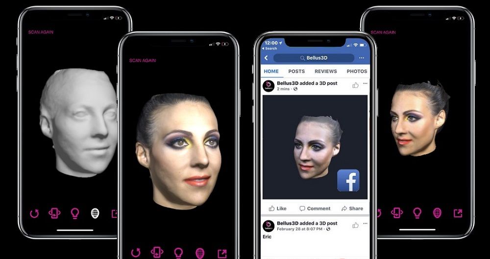 اپلیکیشنی که از چهره شما مدل سه بعدی می سازد!
