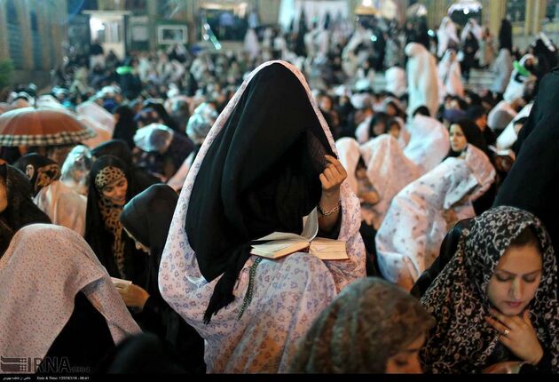 احیاء شب بیست و یکم در امام زاده صالح (ع)