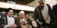 خاطره هاشمی رفسنجانی از جلسه با سیدمحمد خاتمی، روحانی، میرحسین موسوی و شمخانی درباره مسائل هسته‌ای در حضور رهبری 