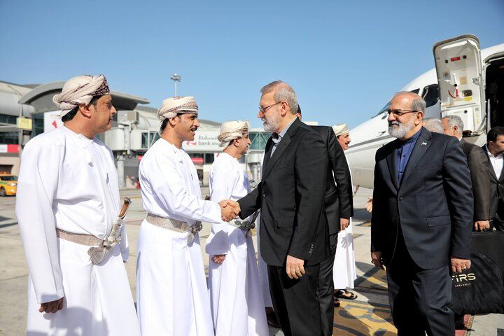 استقبال ارتشبد النعمانی از لاریجانی