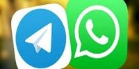  تلگرام علیه واتس‌اپ + عکس
